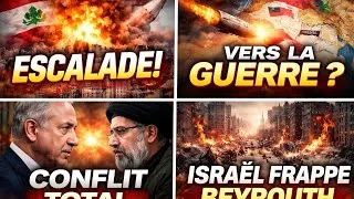 Miniature : Guerre au moyen Orient : Israël poursuit ses frappes sur Beyrouth et le sud Liban 