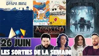 Miniature : NEMESIS RETALIATION, ORAPA MINE, KOOWAH ... Le tour des sorties de la semaine.