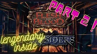 Miniature : Flesh and Blood - Display outsiders opening Part2 - LENGARY INSIDE !!!!