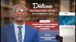 Miniature : Economie Guinée: Dr Mamady Balla CAMARA publie son nouveau livre intitulé ''Comptabilité Nationale..