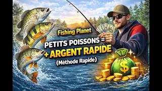 Miniature : Gagner de l’ARGENT RAPIDEMENT avec les petits poissons – Fishing Planet