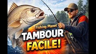 Miniature : Fishing Planet : Attraper le TAMBOUR ROUGE facilement ! (Guide + Astuces débutant)