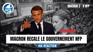 Miniature : CRISE POLITIQUE EN FRANCE : MACRON REJETTE OFFICIELLEMENT LUCIE CASTETS ET LE NFP
