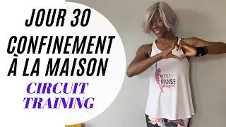 Miniature : JOUR 30 - CONFINÉE à la maison SPORT dans mon salon - CIRCUIT TRAINING