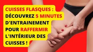 Miniature : CUISSES FLASQUES DÉCOUVREZ 5 MINUTES D'ENTRAINEMENT POUR RAFFERMIR L'INTÉRIEUR DES CUISSES