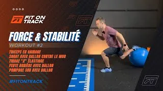 Miniature : Workout 2 – Force des abdominaux et du dos pour pilotes – Workout complet (21min) | Fit On Track