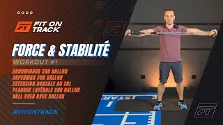Miniature : Renforcement du tronc pour pilotes – Workout complet (21 min) | Fit On Track