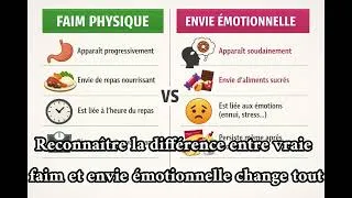 Miniature : Faim physique ou émotionnelle ? Apprenez à les distinguer !