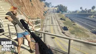Miniature : JE M'ARRACHE AU SOLEIL !! 🏖️ QUAND JE M'ENNUIE DANS GTA ! Ep : 117