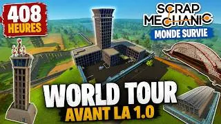 Miniature : WORLD TOUR de mon monde Survie Scrap Mechanic... avant la 1.0