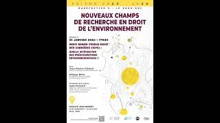 Miniature : S5 : Droit minier VS droit des carrières : quelle intégration des préoccupations environnementales ?