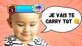 Miniature : Ce BÉBÉ me CARRY sur BRAWL STARS (futur prodige)