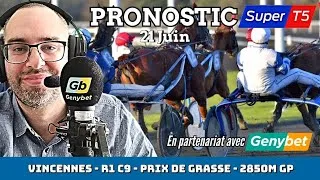 Miniature : 🔴 Pronostic Quinté / Super Top5 Dimanche 21 Juin 2026. Vincennes 🔴 Prix de Grasse