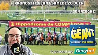 Miniature : 🔴🏇Prono GÉANT Compiègne Ticket 6,40€ !🏇(Samedi 20/6) Horizon Doré pour le doublé ? @GenybetTurf