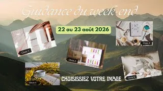 Miniature : Guidance du week-end 🖼️ 22 au 23 août 2026 (5 choix) 💫 