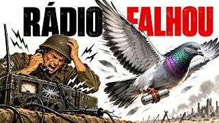 Miniature : A Segunda Guerra Tinha Rádio e Radar, Mas Ainda Dependia de Pombos