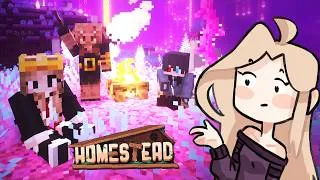 Miniature : LE NETHER c'est DANGEREUX sur HOMESTEAD... ?! #3 ft. Gaël