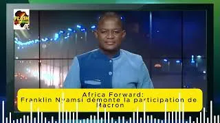 Miniature : Africa forward: Franklin Nyamsi choque la toile après les propos d'Emanuel Macron