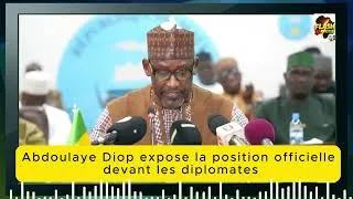 Miniature : Abdoulaye Diop expose la situation du Mali devant les diplomates