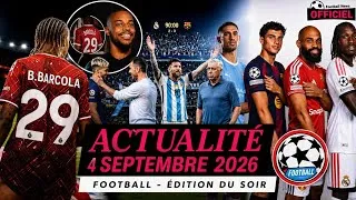 Miniature : 🚨 DERNIÈRE INFO :  TOUT L'ARGENTINE REND HOMMAGE À à MESSI 👏 L'INSPIRATION DE BARCOLA ......