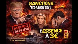 Miniature : Trump frappe Macron : la France bascule le 13 janvier 2026