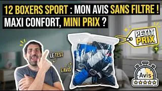 Miniature : Le MEILLEUR bon plan sous-vêtements homme ? (Lot de 12 boxers)
