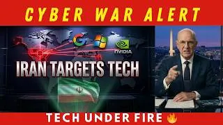 Miniature : Iran Targets Google, Microsoft & Nvidia: The 2026 Hybrid War & Global Tech Crisis Explained!