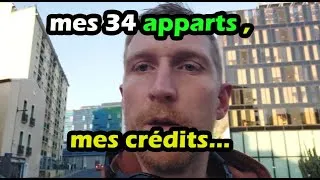 Miniature : Mes 34 appartements et endettement (crédits immobiliers...)
