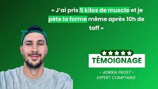 Miniature : Cet expert comptable prend 5 kilos de muscle et n'est plus jamais fatigué