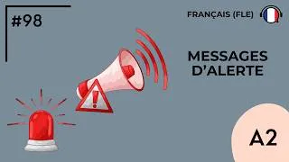 Miniature : Messages d'alerte (A2) - Podcast by FLE d'OC #98