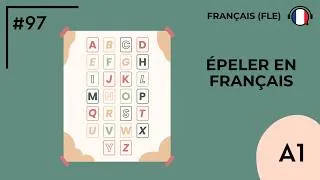 Miniature : Épeler en français (A1) - Podcast by FLE d'OC #97
