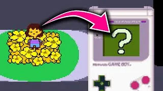 Miniature : My attempt at making Undertale for Game Boy (abandoned project)