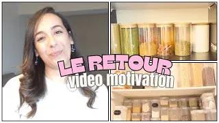 Miniature : LE RETOUR DES VIDEOS MOTIVATION :-) Rangement et ORGANISATION DU CELLIER