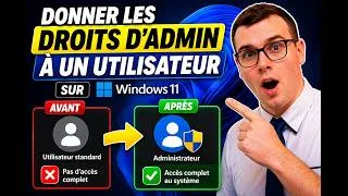 Miniature : Comment donner les droits d'administration à un utilisateur sur Windows 11