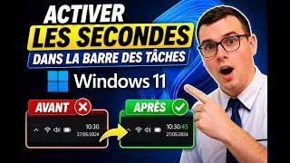 Miniature : Comment afficher les secondes dans la barre des tâches de Windows 11