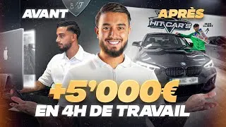 Miniature : Je fais 5000 Euros En 4h de Travail dans L'achat Revente de Voitures ! ( Recherche personnalisée )
