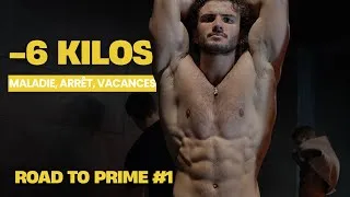 Miniature : MALADIE, ARRET, VACANCES j'ai perdu -6 kilos // VLOG ROAD TO PRIME #1