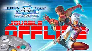 Miniature : PHANTASY STAR ONLINE est-il encore JOUABLE OFFLINE sur Gamecube ?