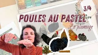 Miniature : Comment peindre une poule au pastel ? Partie 3/4