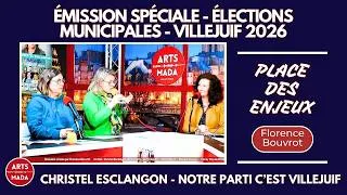 Miniature : Place des Enjeux - Christel Esclangon - Élections Municipales Villejuif 2026