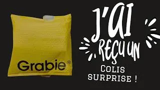 Miniature : Je déballe le colis reçu de @grabieofficial 🥰 🎉