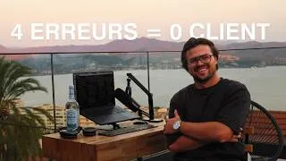 Miniature : Les 4 erreurs qui font que tes vidéos n'attirent aucun client