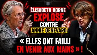 Miniature : Élisabeth Borne explose contre Annie Genevard en pleine nuit : Elles ont failli en venir aux mains