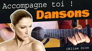 Miniature : Dansons – Céline Dion (Guitare Fingerpicking) | Tablature + Paroles synchronisées
