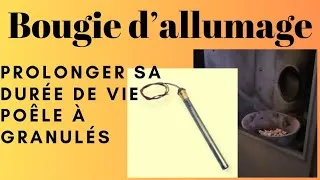Miniature : Prologer durée de vie bougie d'allumage d'un poêle à pelets entretient poele à granules  sobriété