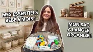 Miniature : Les indispensables dans le sac de bébé (0-6 mois) 👶🏻| Mes essentiels au quotidien