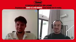 Miniature : Témoignage client : Comment Hugo est passé de 500€ à 10 000€ par mois en 6 mois.