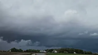 Miniature : Arrivée de la ligne d'orage 🌩 🫨 (timelapse)