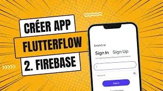 Miniature : Guide Débutant #FlutterFlow  2/? : Firebase