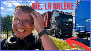 Miniature : 10 h 30 d'attente dans mon camion en une seule journée… ça fait beaucoup... ! la vie de routier !